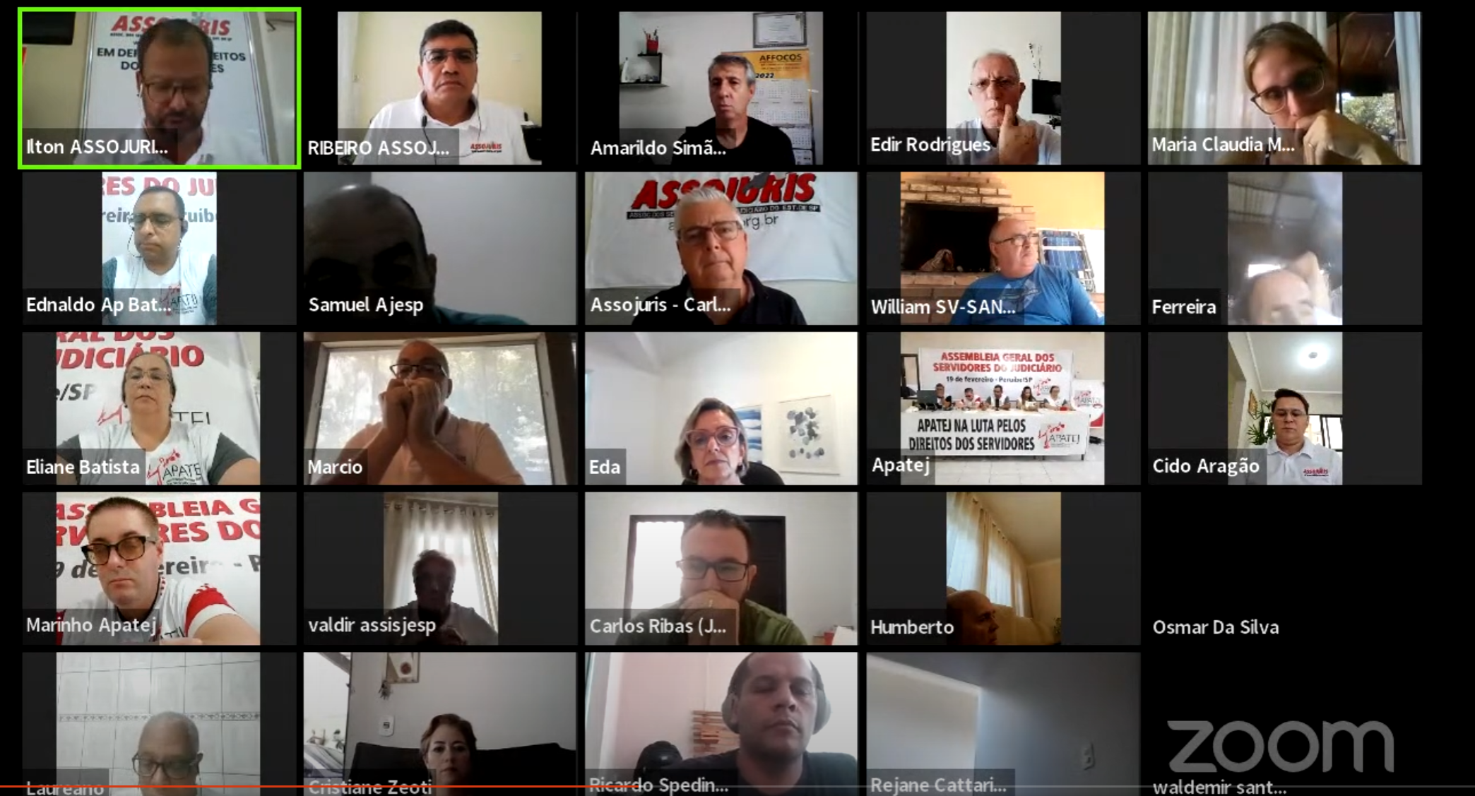 print-capa-video- assembleia gertal dos judiciarios em peruíbe