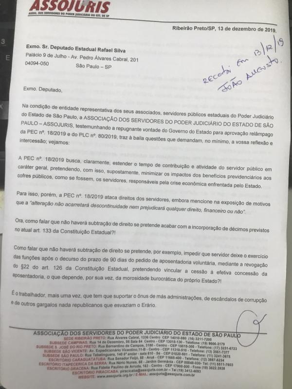 Deputado Rafael Silva – “vou votar contra a Reforma…”