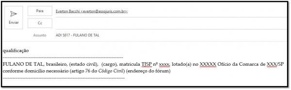 URGENTE – ADI 5817 – INTERVENÇÃO DIRETA DE ASSOCIADOS (ESCREVENTES/EX-AGENTES ADMINISTRATIVOS) NO SUPREMO TRIBUNAL FEDERAL