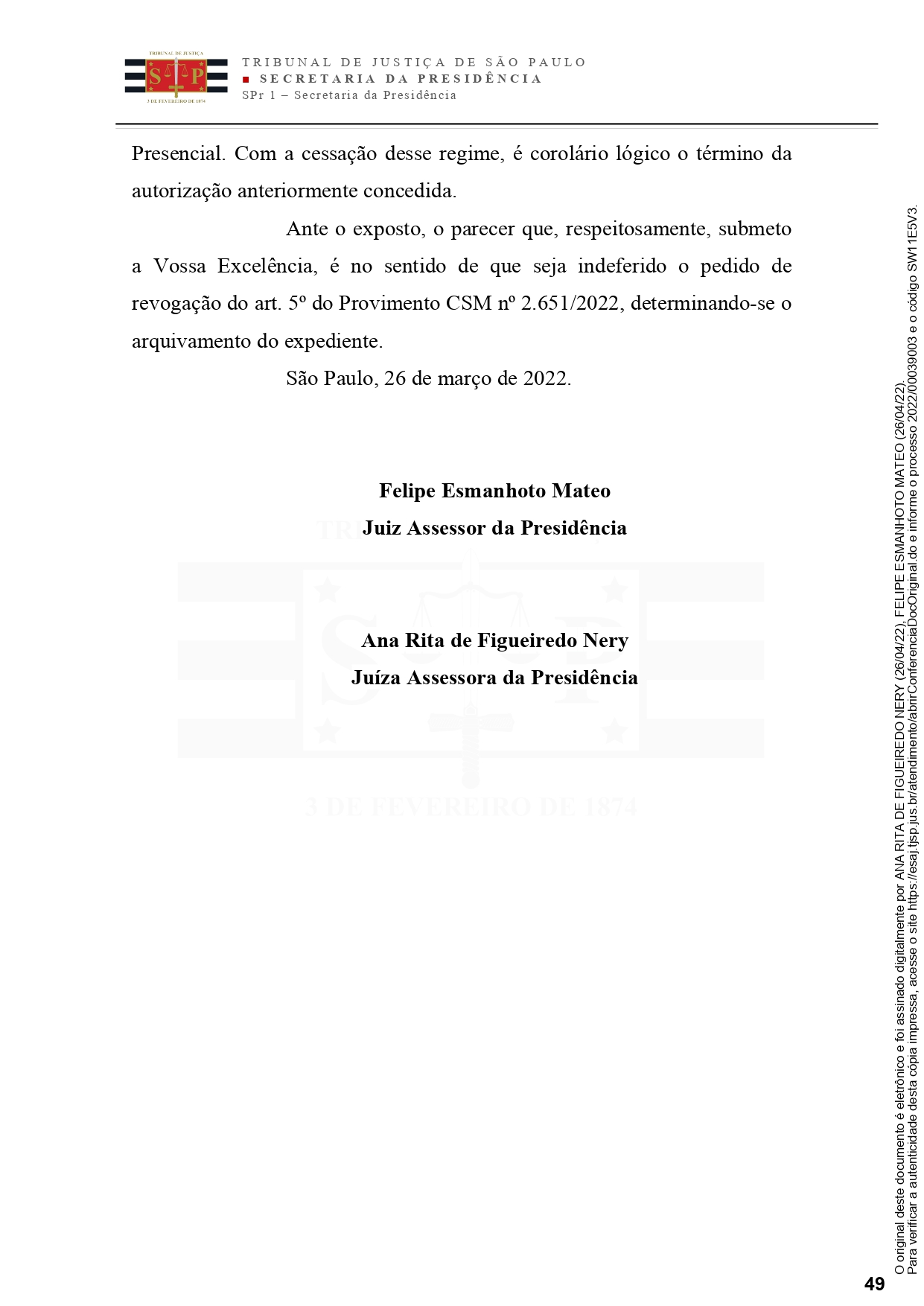 TJSP não autoriza permanência de equipamentos com servidores em teletrabalho