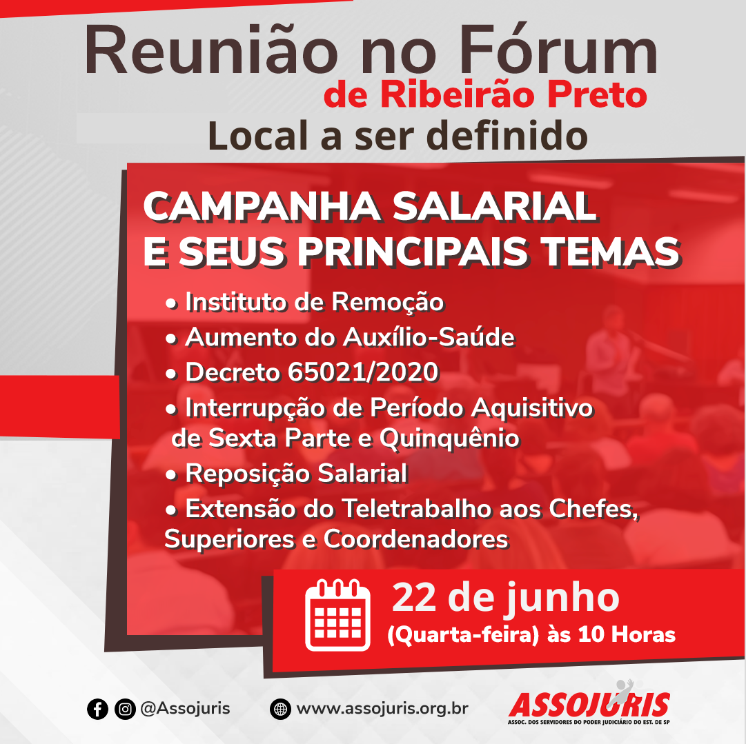 ASSOJURIS intensifica diálogo com servidores