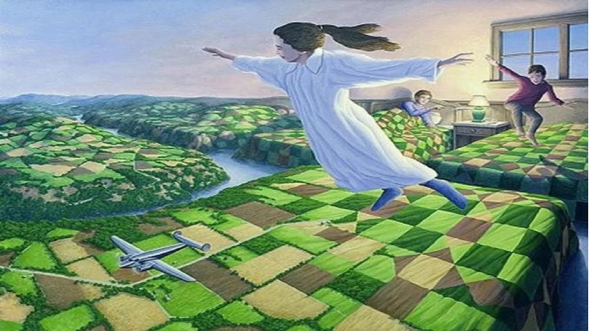 ILUSÃO DE ÓTICA EM PINTURAS