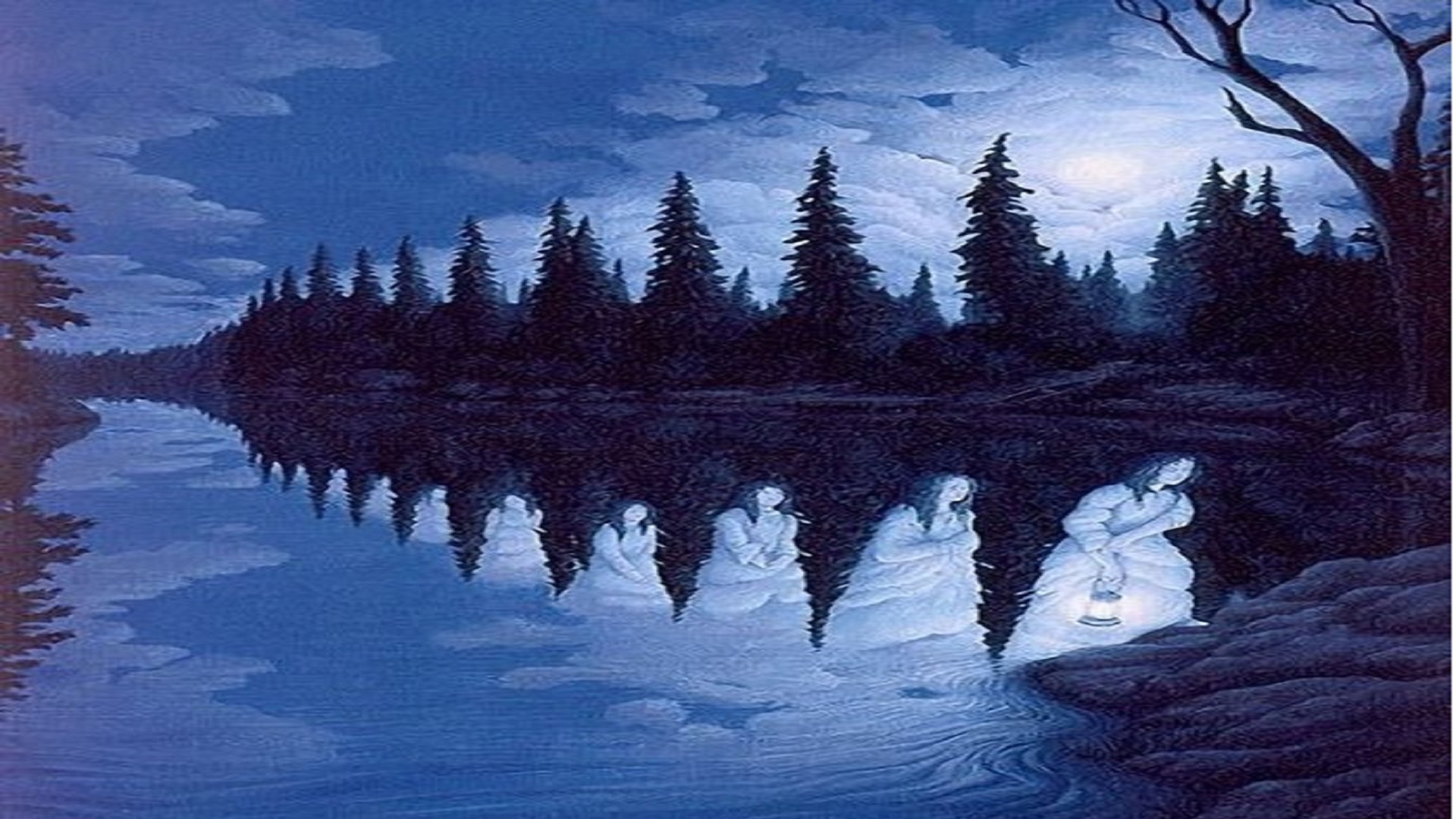 ILUSÃO DE ÓTICA EM PINTURAS