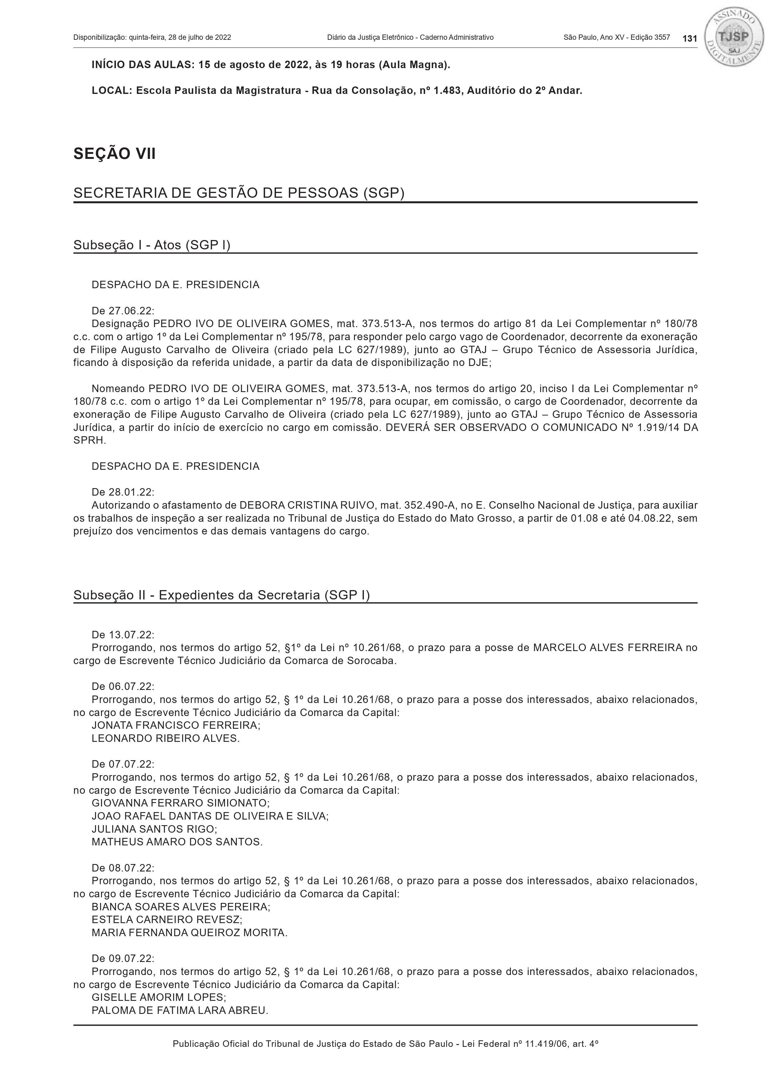 ASSOJURIS BUSCA IMPLEMENTAÇÃO DO INSTITUTO DO ACESSO