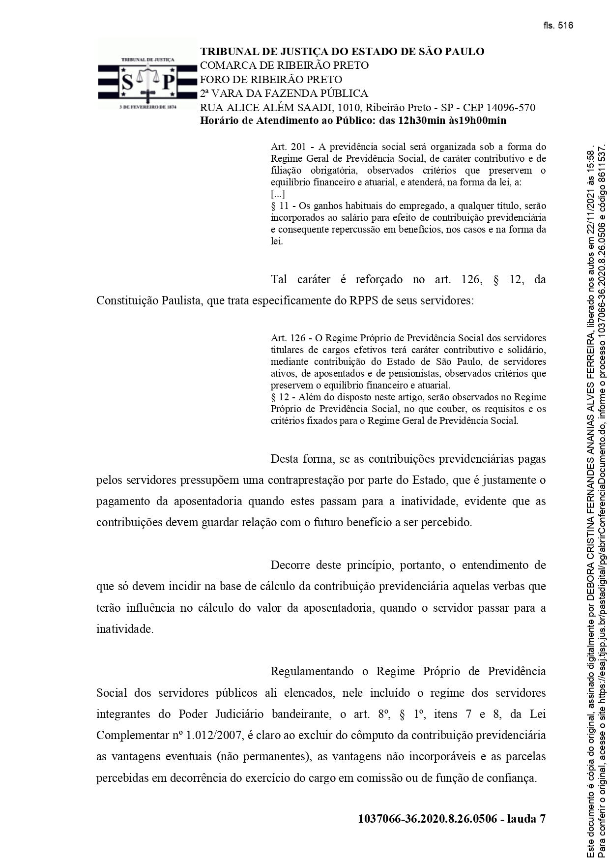 Decisão favorável aos associados da ASSOJURIS afasta a incidência da contribuição previdenciária sobre verbas não incorporadas