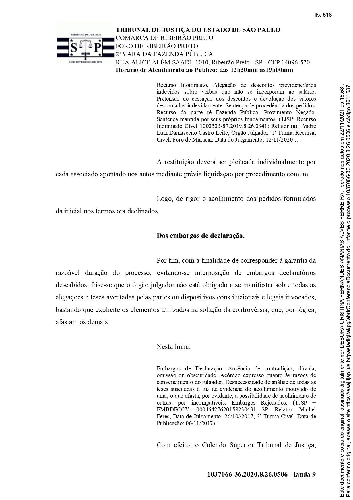 Decisão favorável aos associados da ASSOJURIS afasta a incidência da contribuição previdenciária sobre verbas não incorporadas