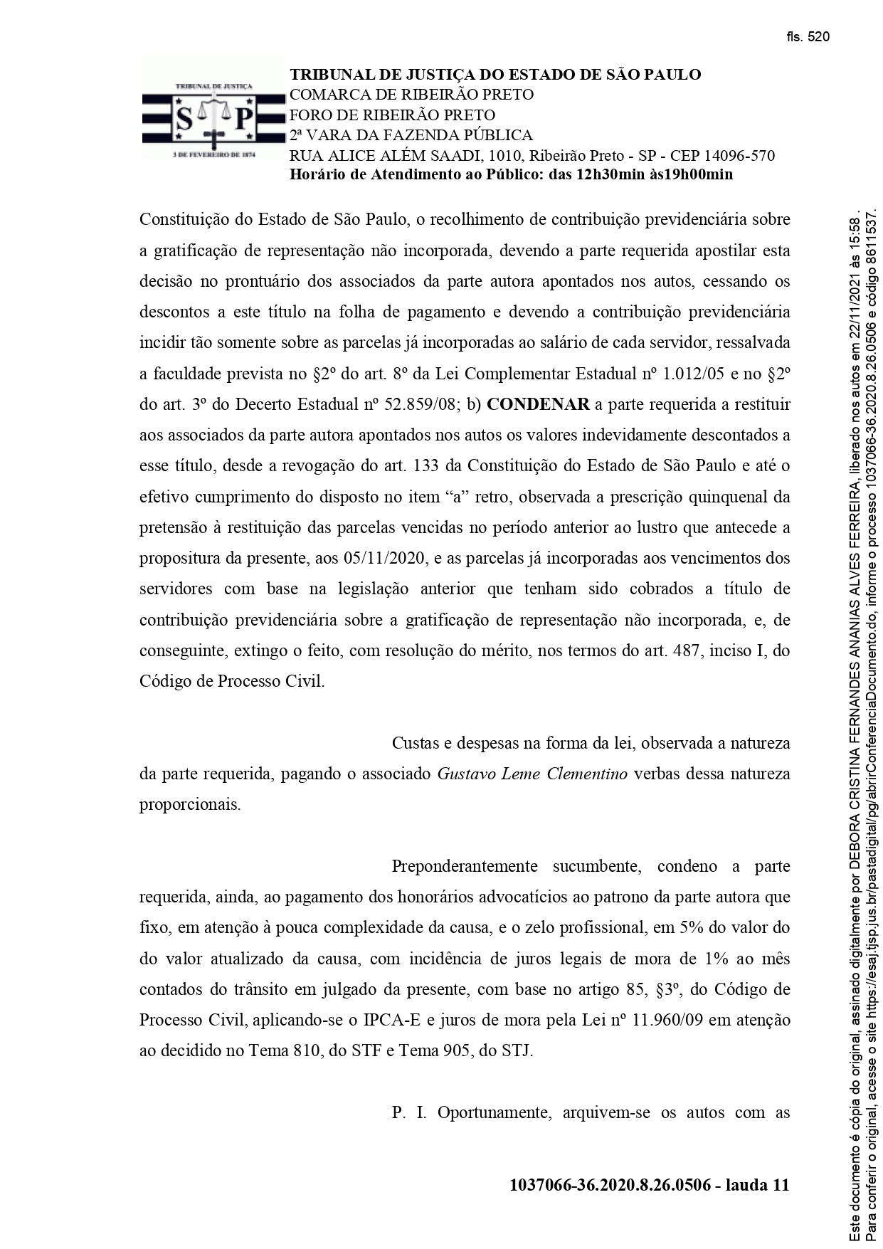 Decisão favorável aos associados da ASSOJURIS afasta a incidência da contribuição previdenciária sobre verbas não incorporadas