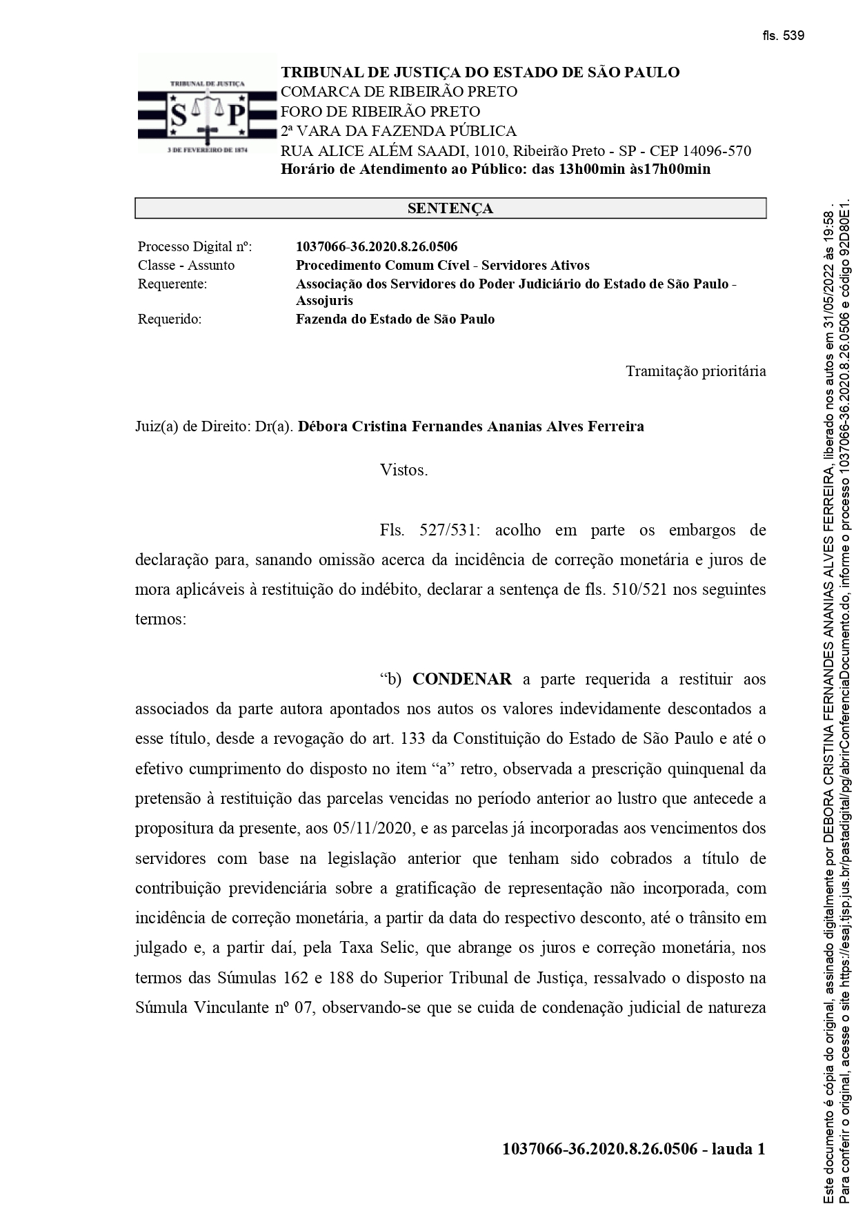 Decisão favorável aos associados da ASSOJURIS afasta a incidência da contribuição previdenciária sobre verbas não incorporadas
