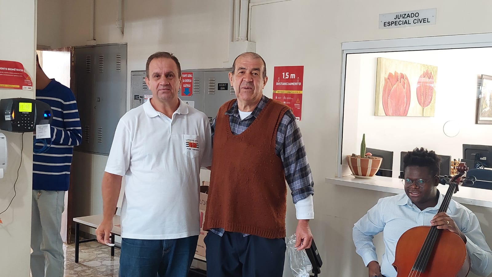 Judiciários de Patrocínio Paulista, Pedregulho e Franca debatem campanha salarial e recebem homenagem ao dia dos pais