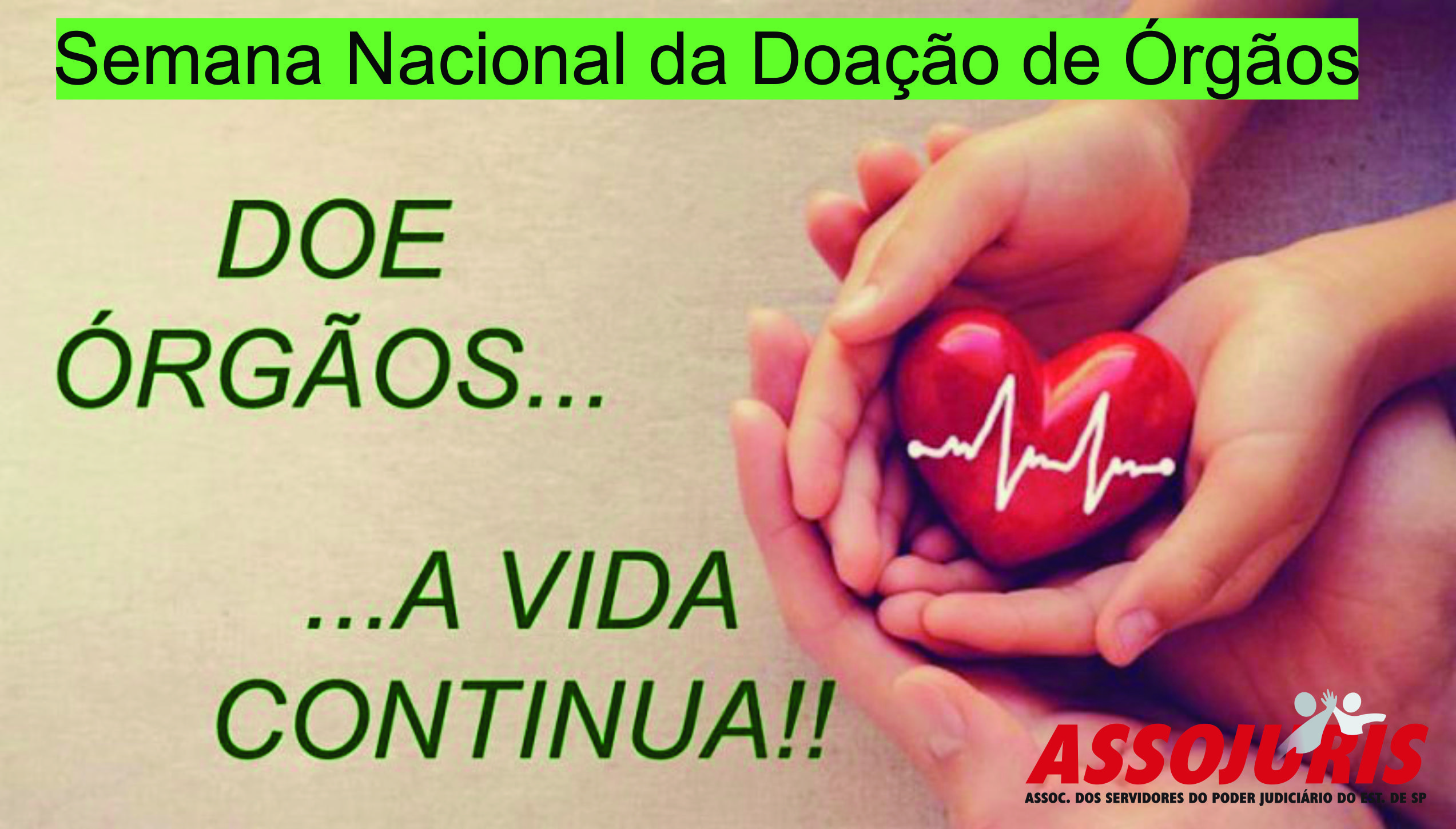 Semana do Doador de Órgãos 27-09-22