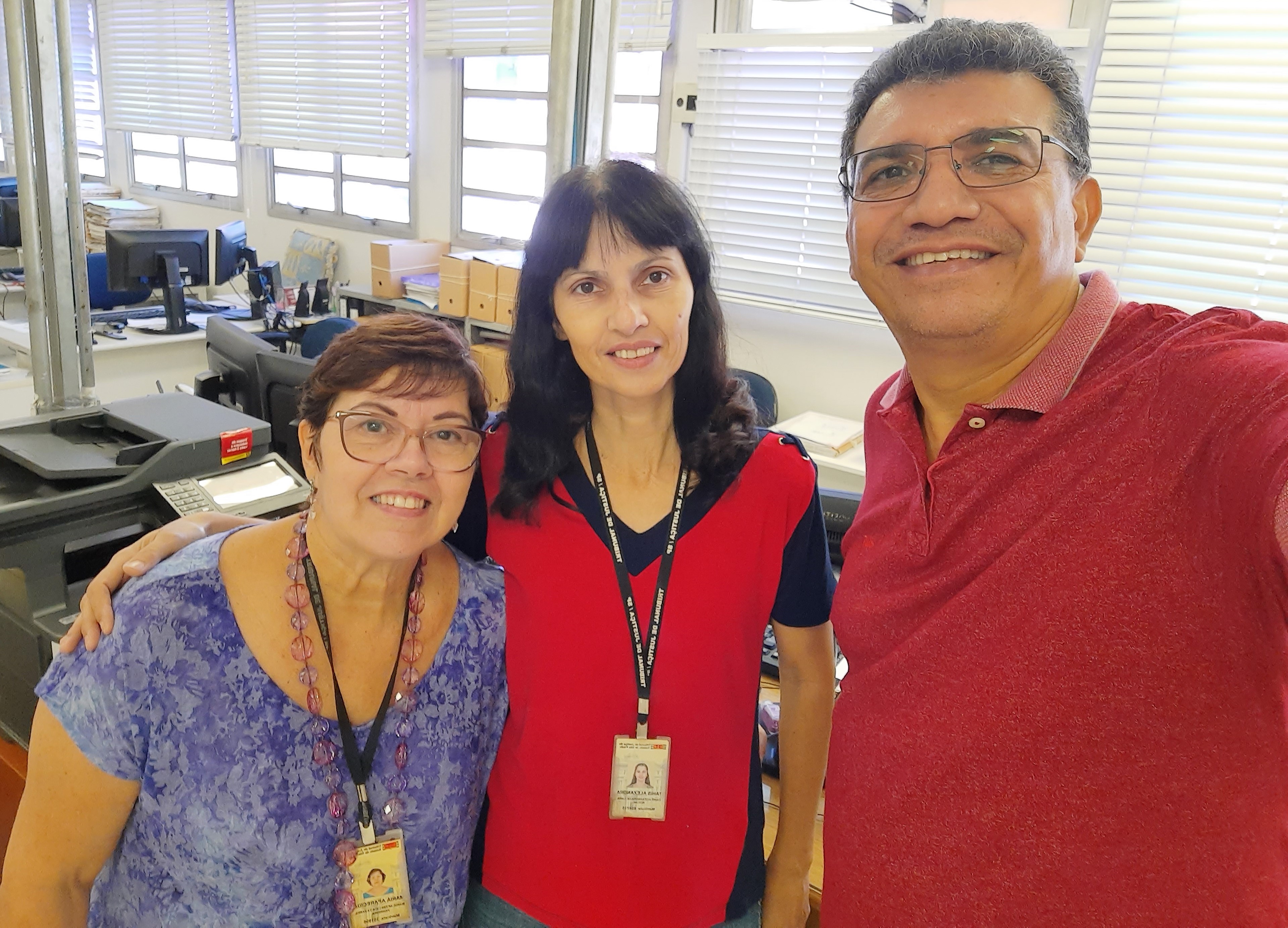 Servidores de SÃO VICENTE são visitados pela ASSOJURIS
