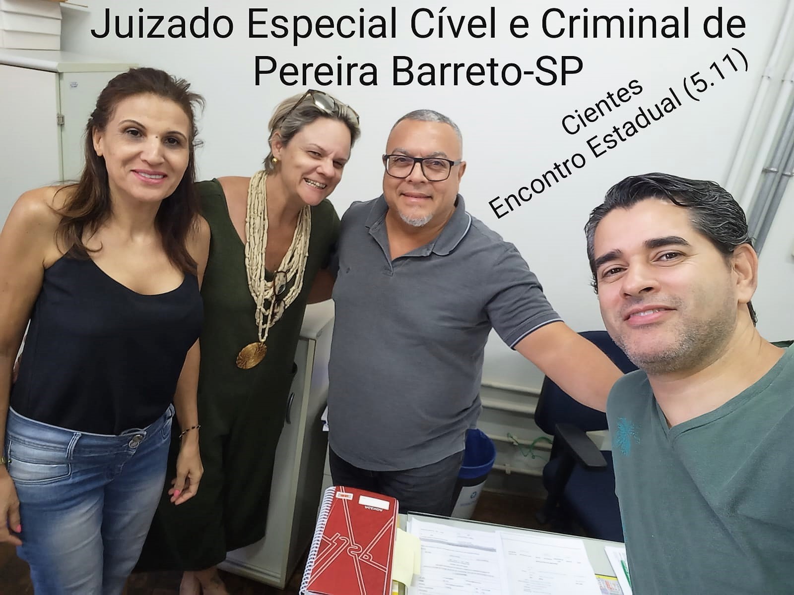 Servidores de PEREIRA BARRETO são visitados pela ASSOJURIS