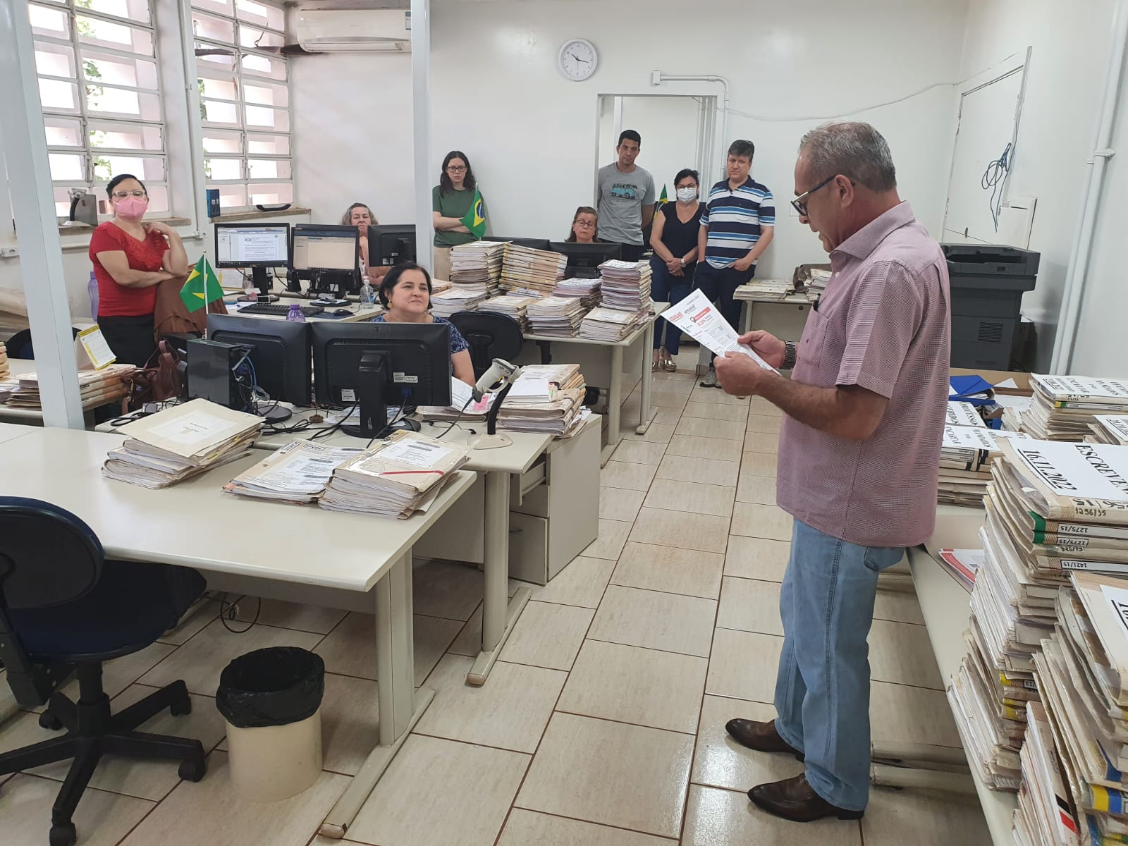 Servidores de ITUVERAVA são visitados pela ASSOJURIS