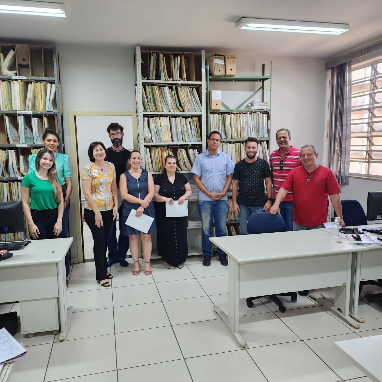 Servidores de JUNQUEIRÓPOLIS são visitados pela ASSOJURIS