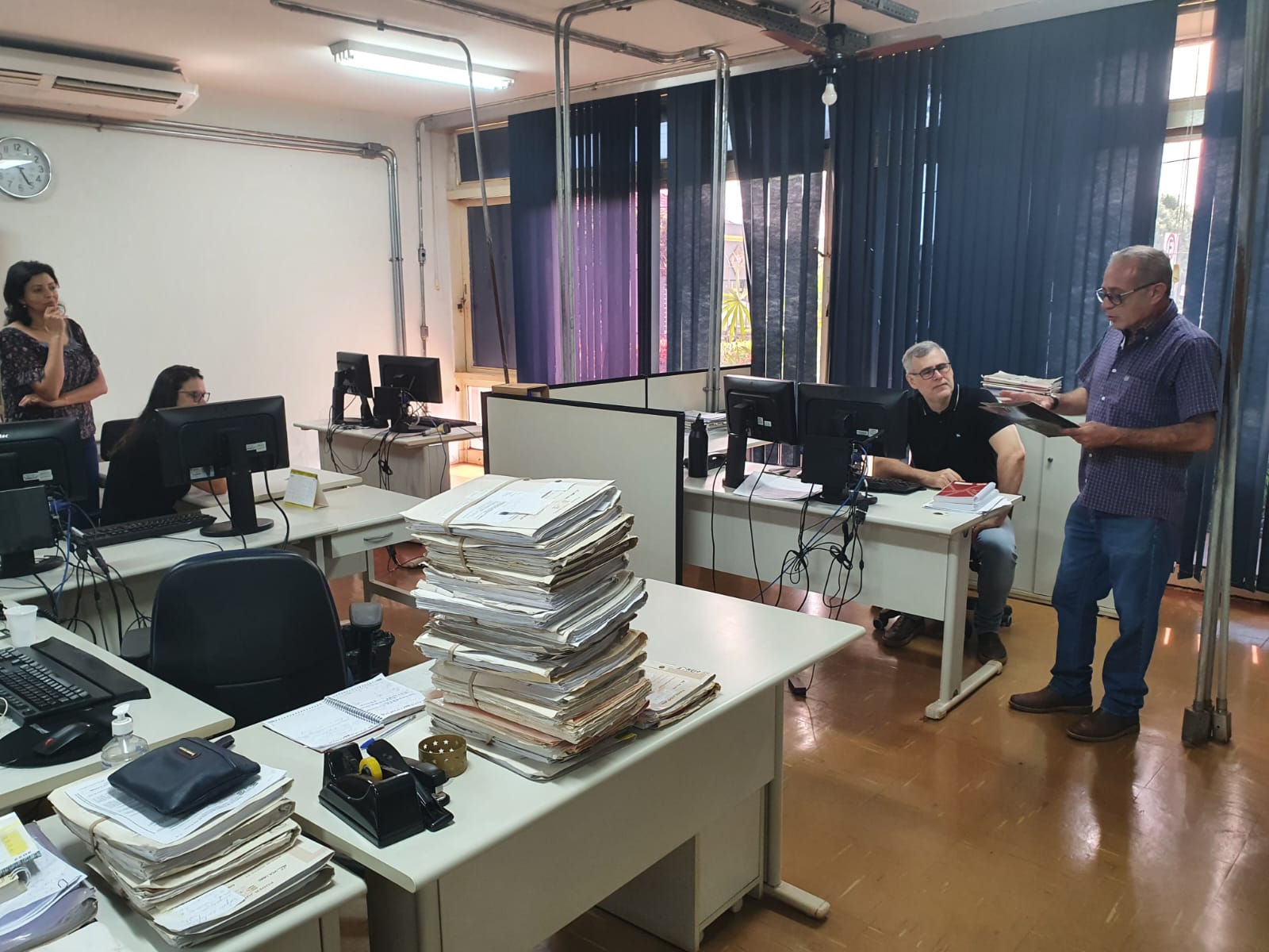 Servidores de GUARÁ são visitados pela ASSOJURIS