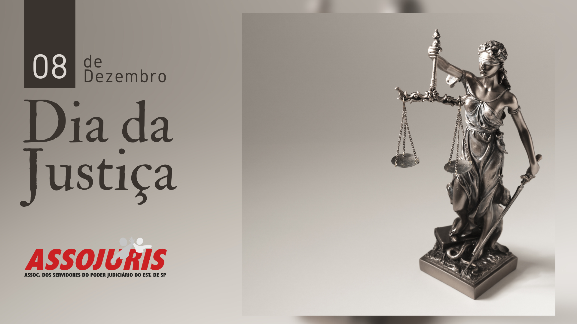 Post site para o dia da justiça (1920 × 1080 px)