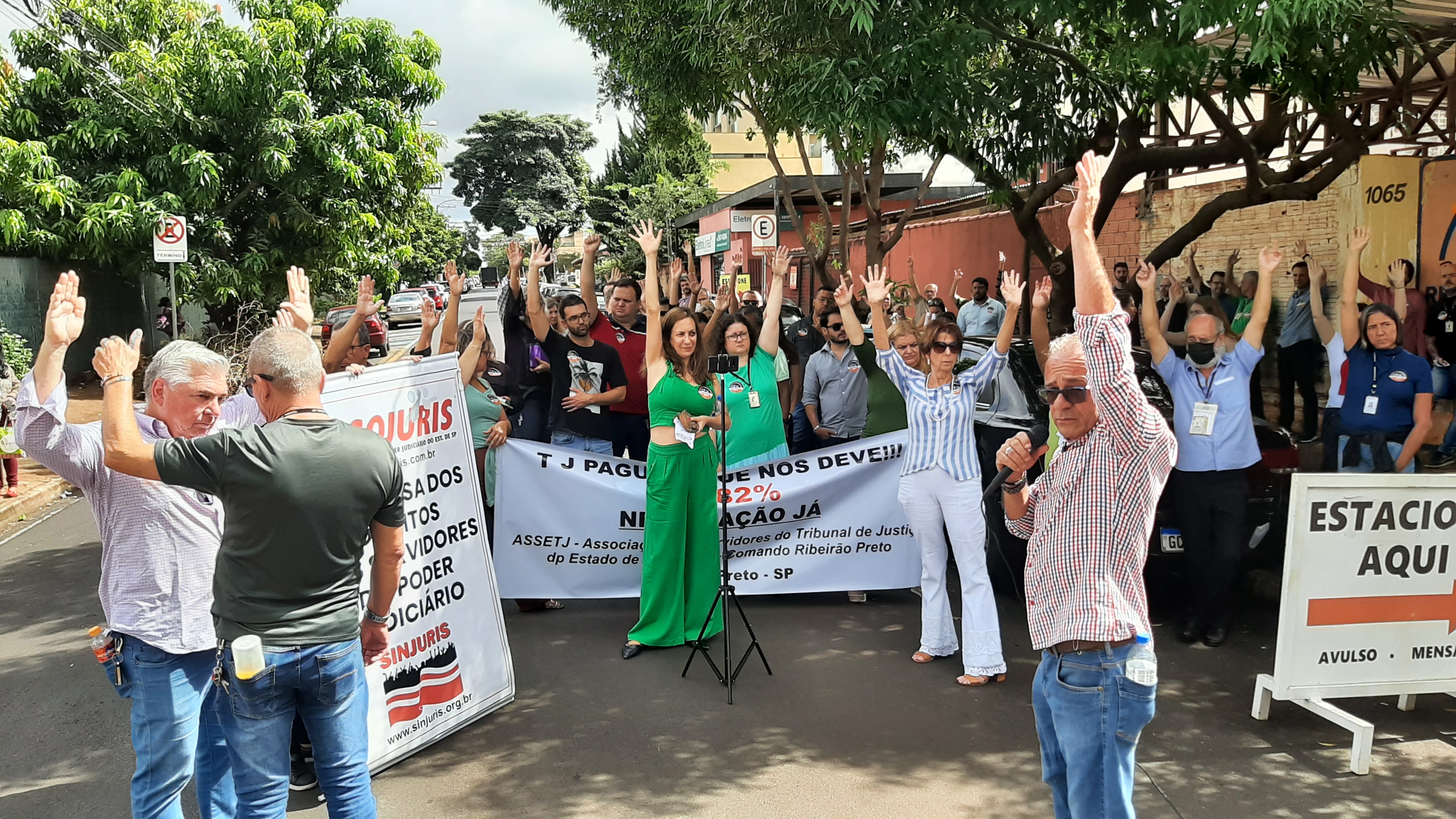 DELIBERAÇÃO DE ASSEMBLEIA GERAL DOS JUDICIÁRIOS CUMPRIDA COM SUCESSO EM RIBEIRÃO PRETO