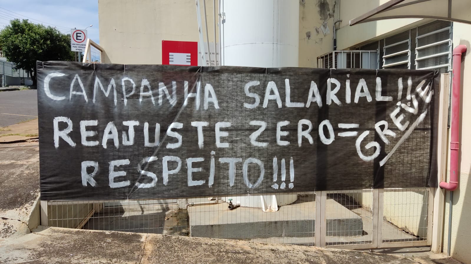 Piraju e Regente Feijó – descaso do TJSP – funcionários dos fóruns realizam ato em protesto