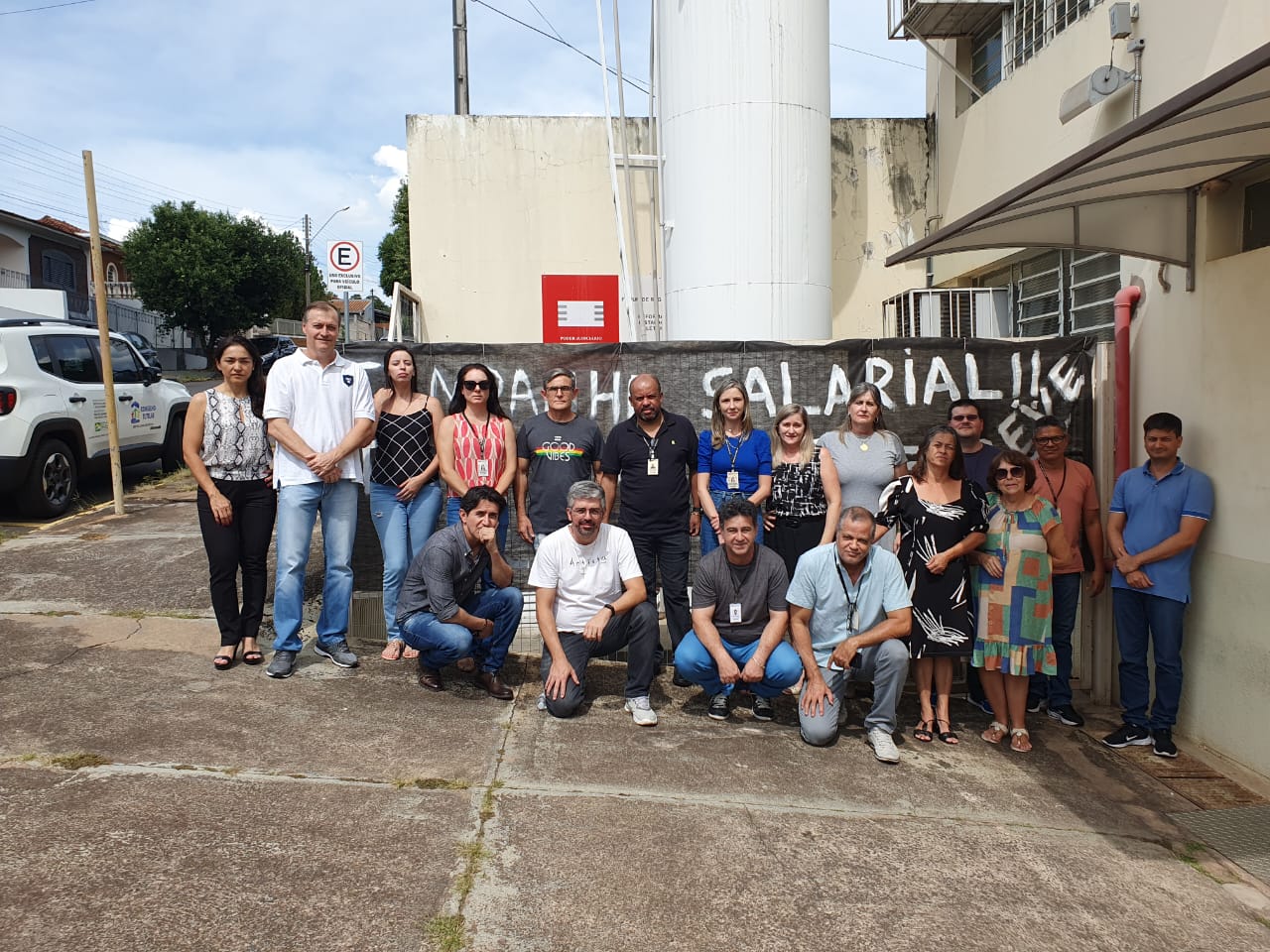 Piraju e Regente Feijó – descaso do TJSP – funcionários dos fóruns realizam ato em protesto