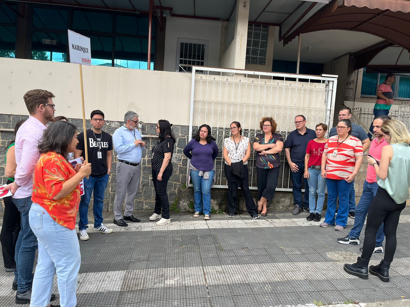 Mairinque – Cumprimento da Data-Base – Reposição Já – indignação aflorada