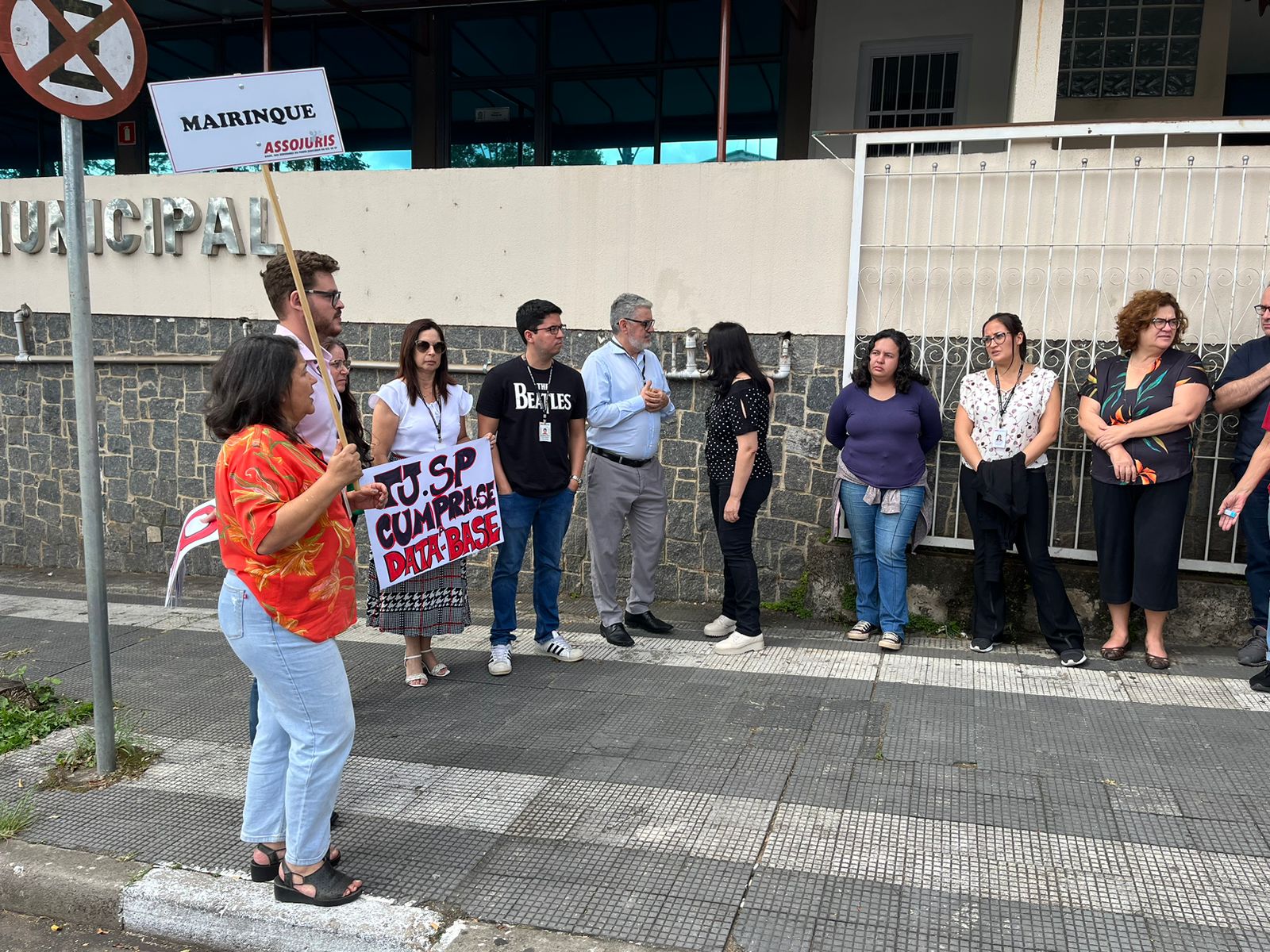 Mairinque – Cumprimento da Data-Base – Reposição Já – indignação aflorada