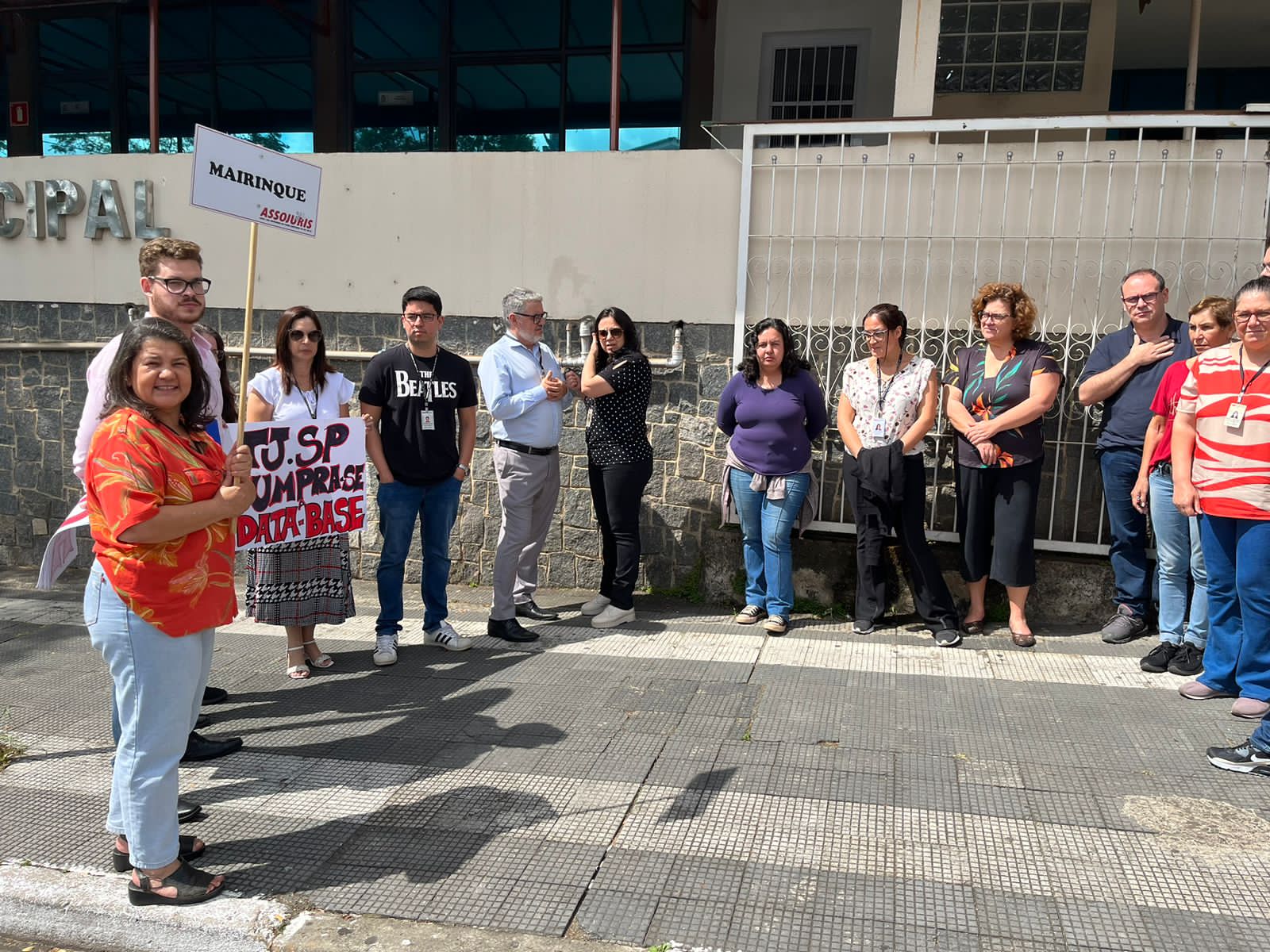 Mairinque – Cumprimento da Data-Base – Reposição Já – indignação aflorada