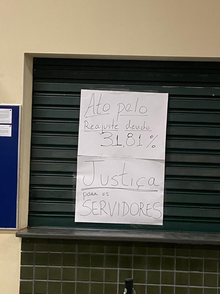 GREVE E INDIGNAÇÃO – APESAR DO ANÚNCIO DA CONCESSÃO DE 6% DE REPOSIÇÃO SALARIAL