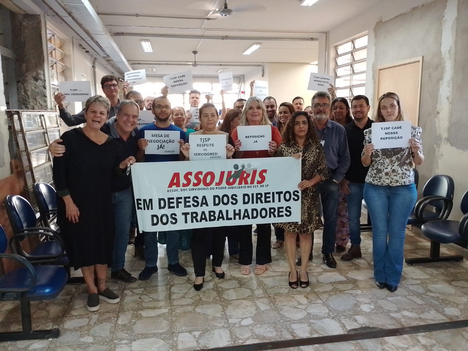 Atos e manifestações de Servidores do Judiciário Paulista leva presidência do TJSP cometer, “em tese”, assédio institucional?