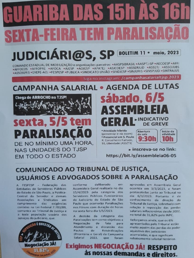 Guariba Também Vai Parar