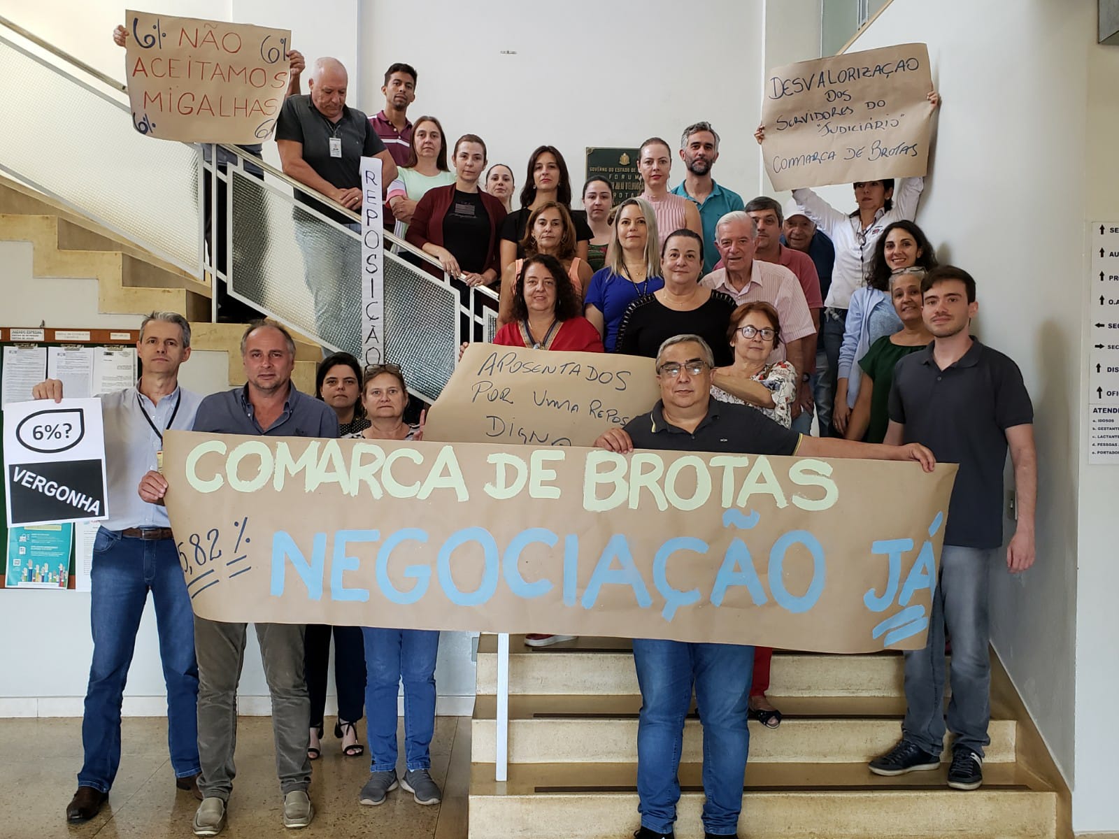 Brotas – paralisação parcial realizada com sucesso