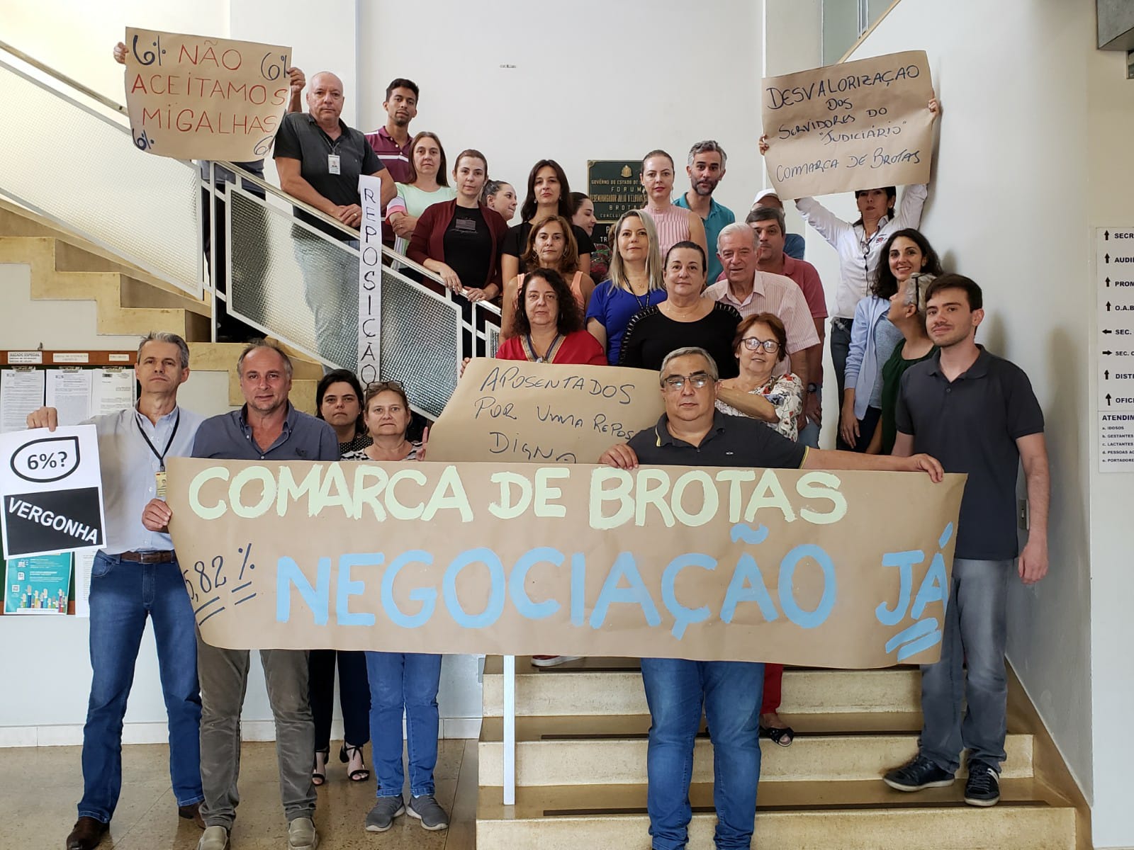 Brotas – paralisação parcial realizada com sucesso
