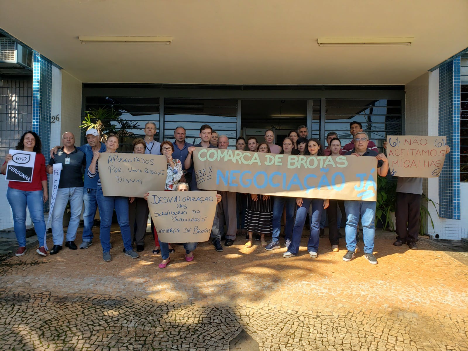 Brotas – paralisação parcial realizada com sucesso