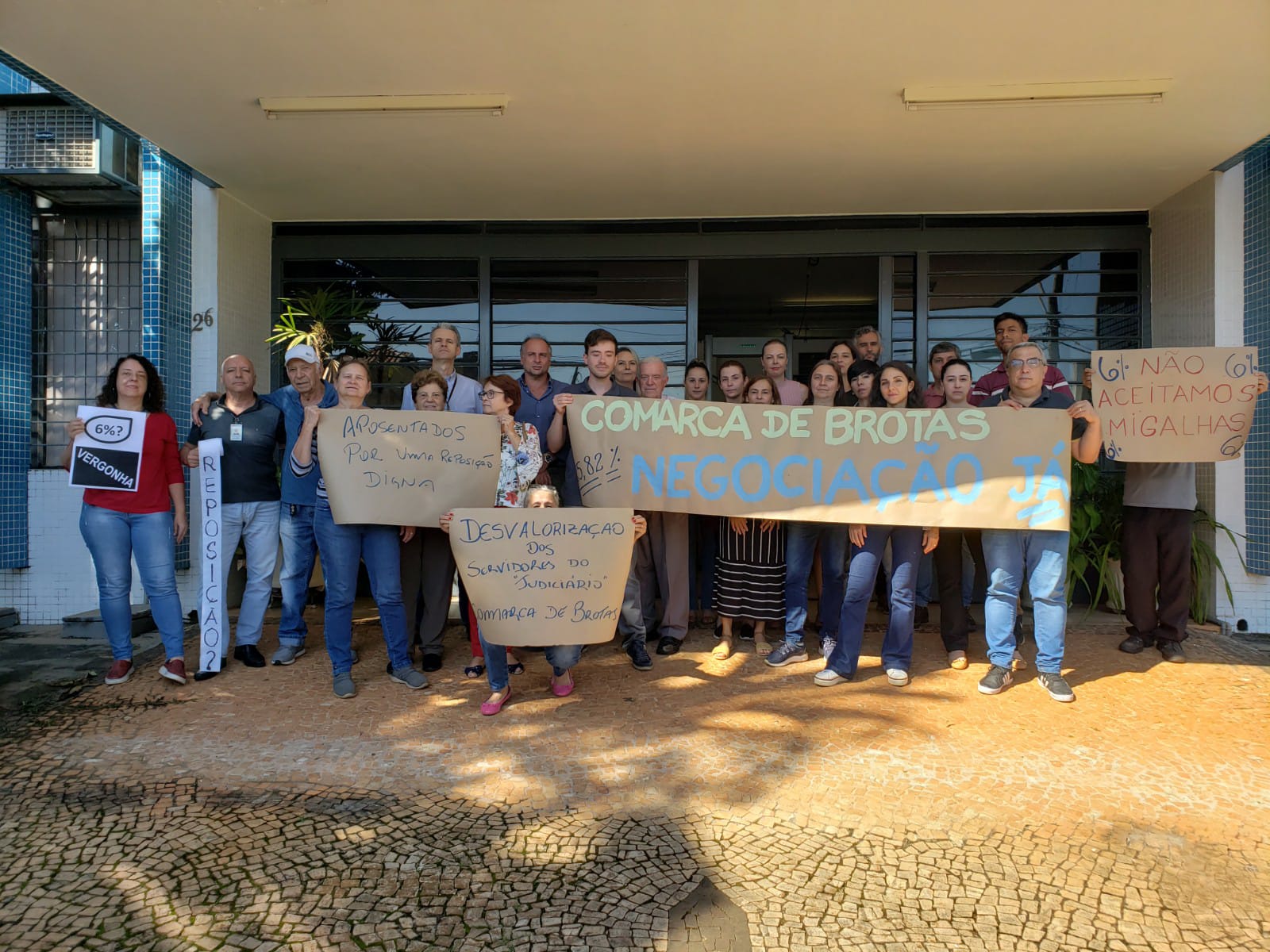 Brotas – paralisação parcial realizada com sucesso