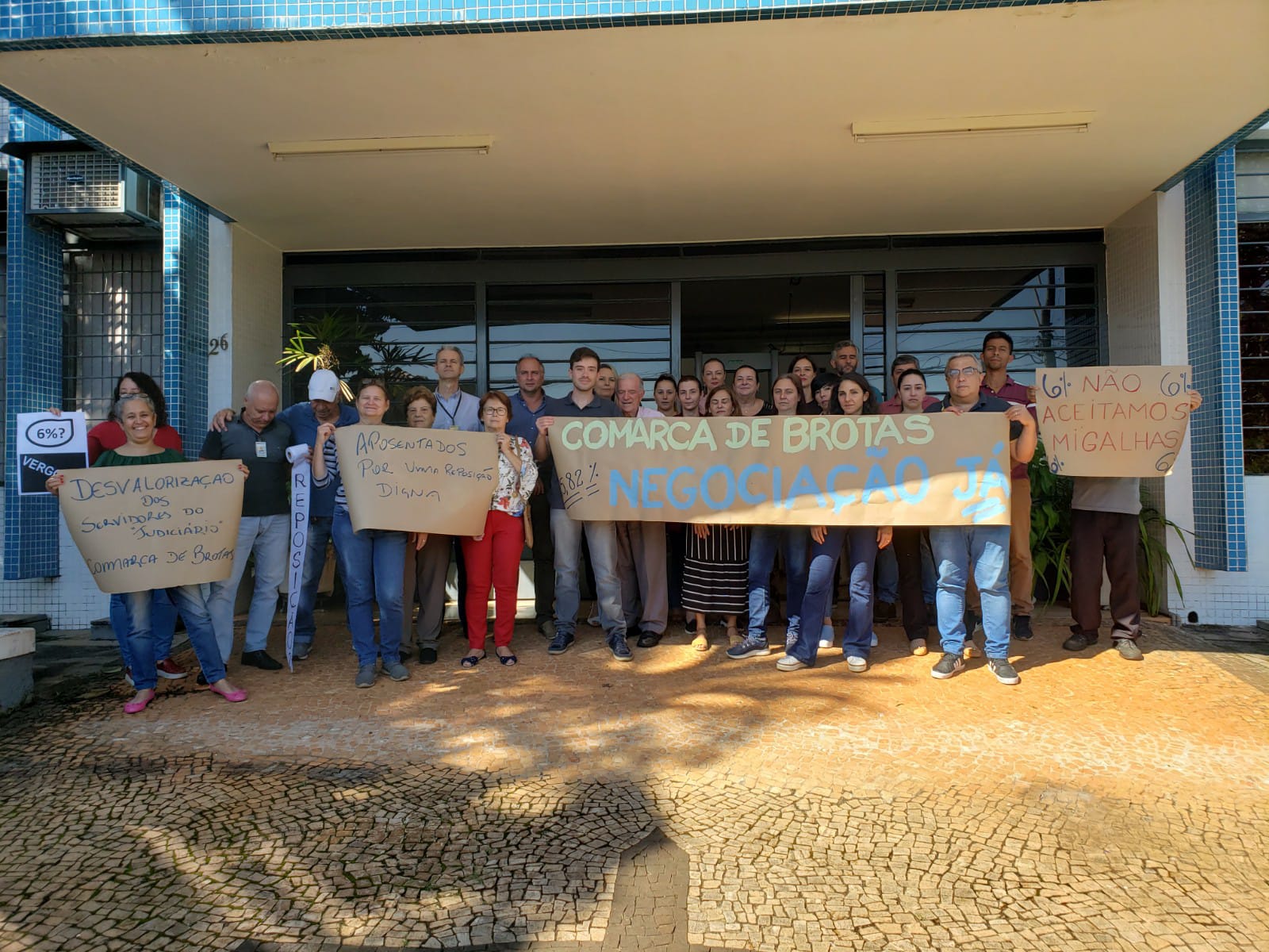 Brotas – paralisação parcial realizada com sucesso