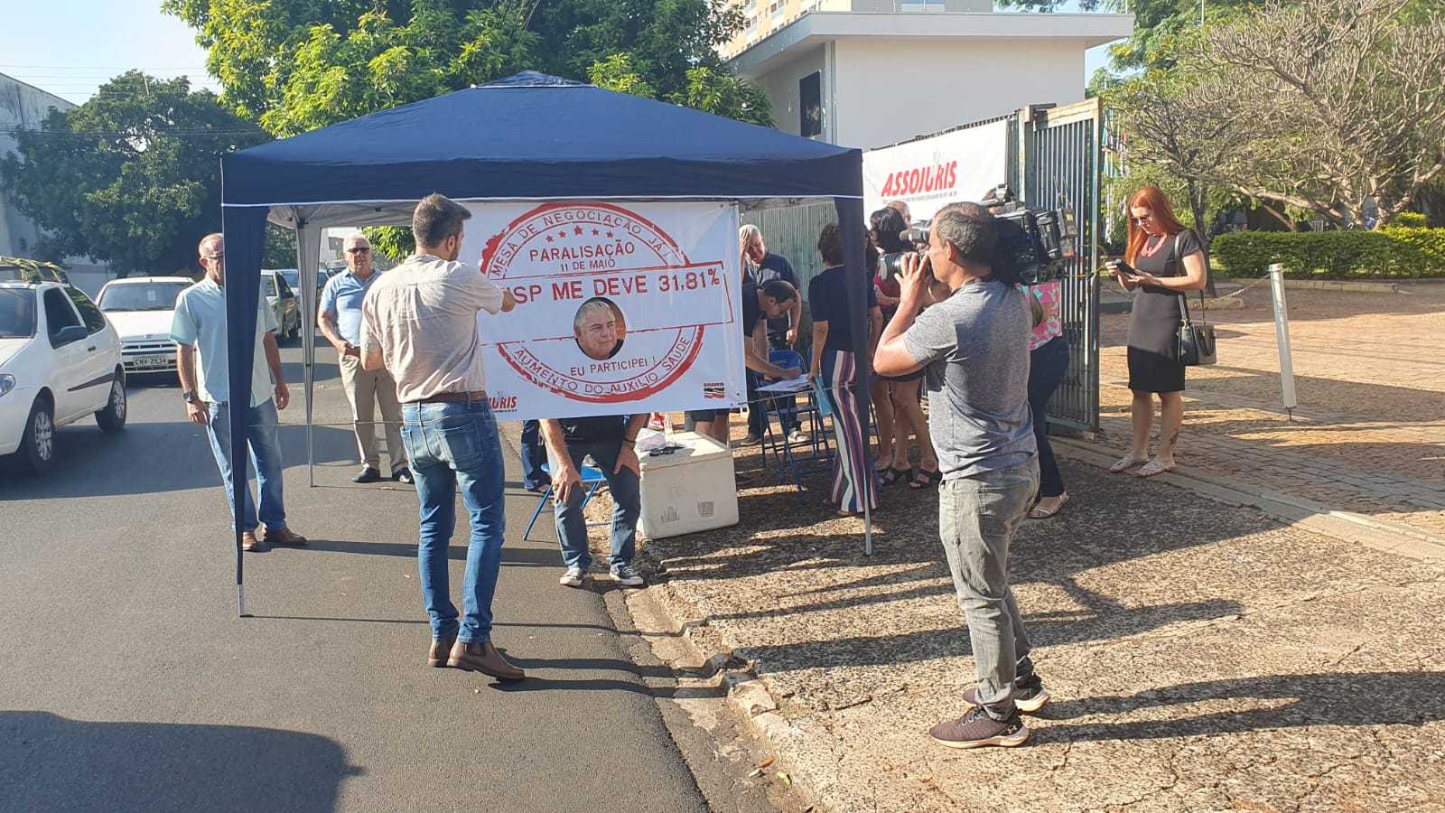 Servidores do forum de Ribeirão Preto estão parados