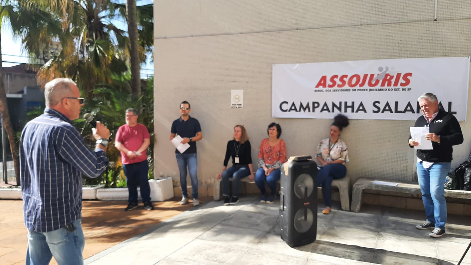 Servidores de Limeira e dirigentes da Assojuris cumprem agenda