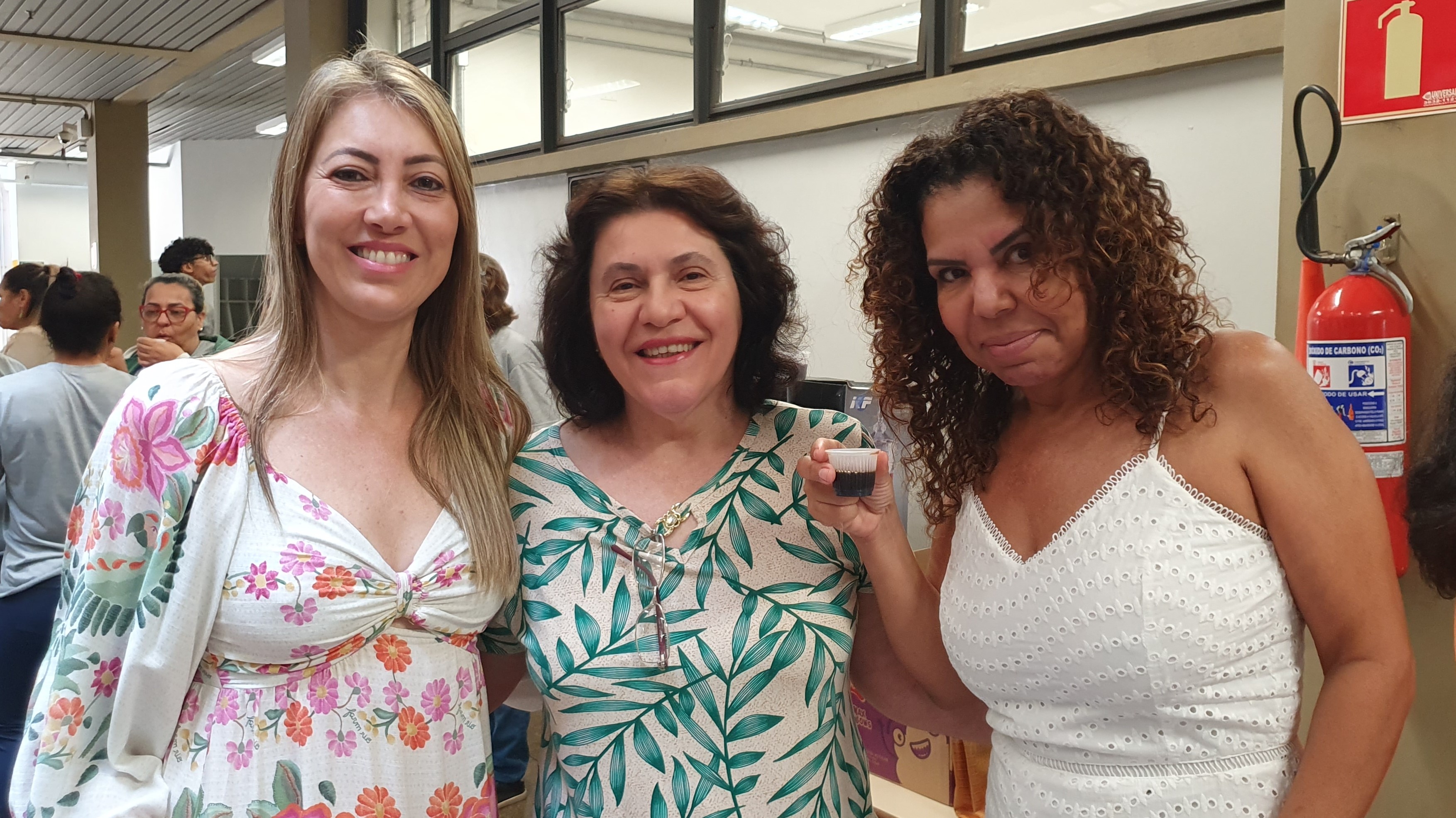 Servidores comemoram aniversariantes de julho
