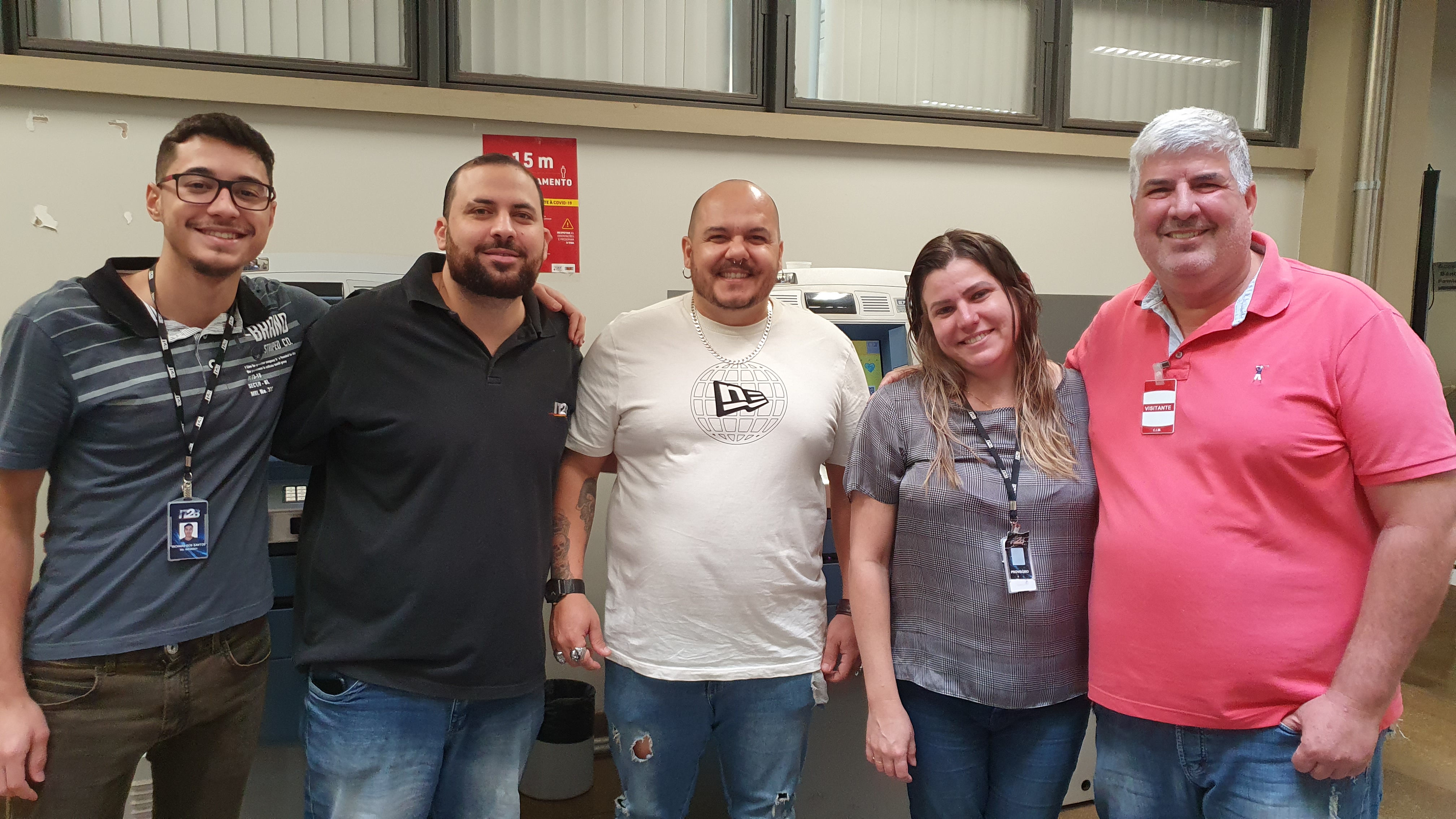 Servidores comemoram aniversariantes de julho