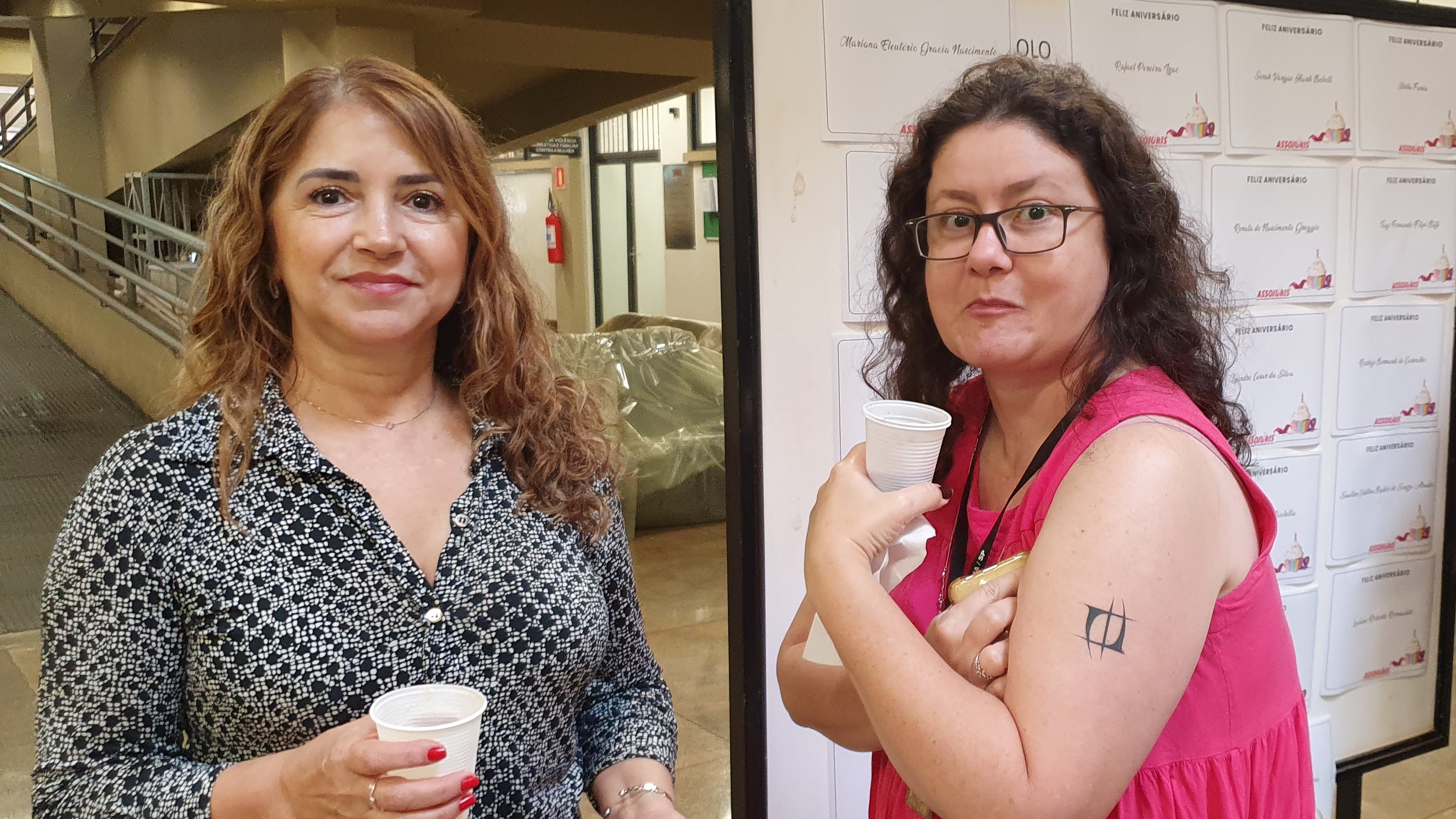 Servidores comemoram aniversariantes de julho