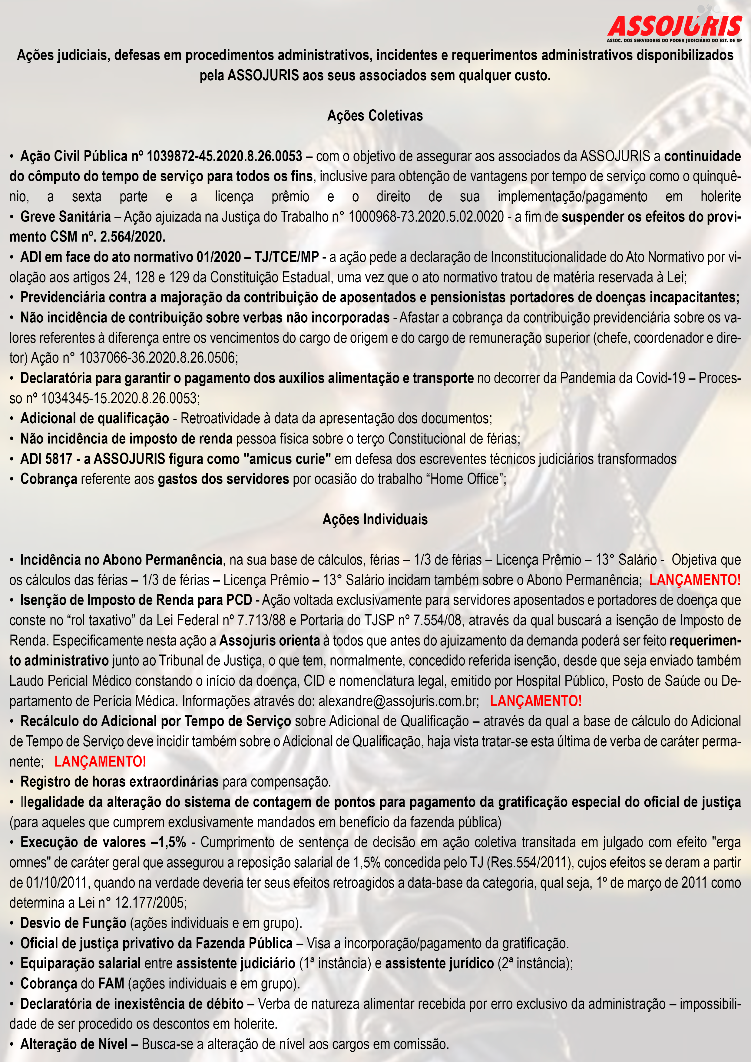 Desvio de função – Alteração de nível – Precatórios e RPVs têm tido um excelente resultado