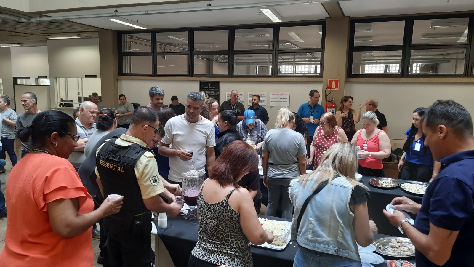 Ribeirão Preto – Integração entre trabalhadores do fórum