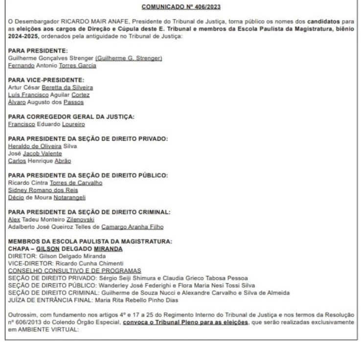 Dirigentes de entidades de classe, visitam candidato a presidência do TJSP Desembargador Guilherme Strenger