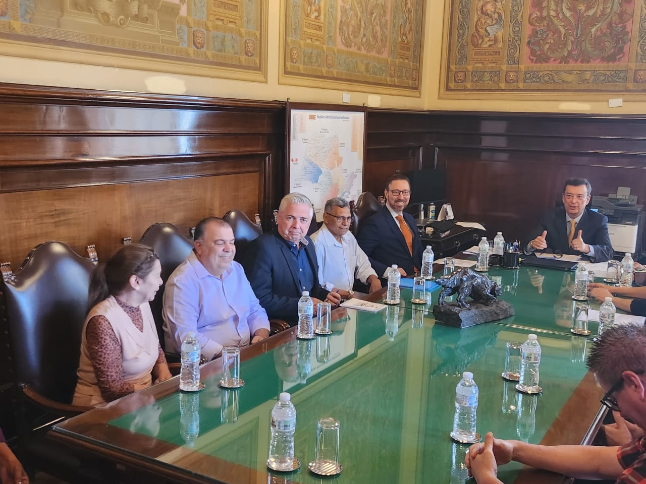 Presidenciável do TJSP recebe entidades de classe de servidores