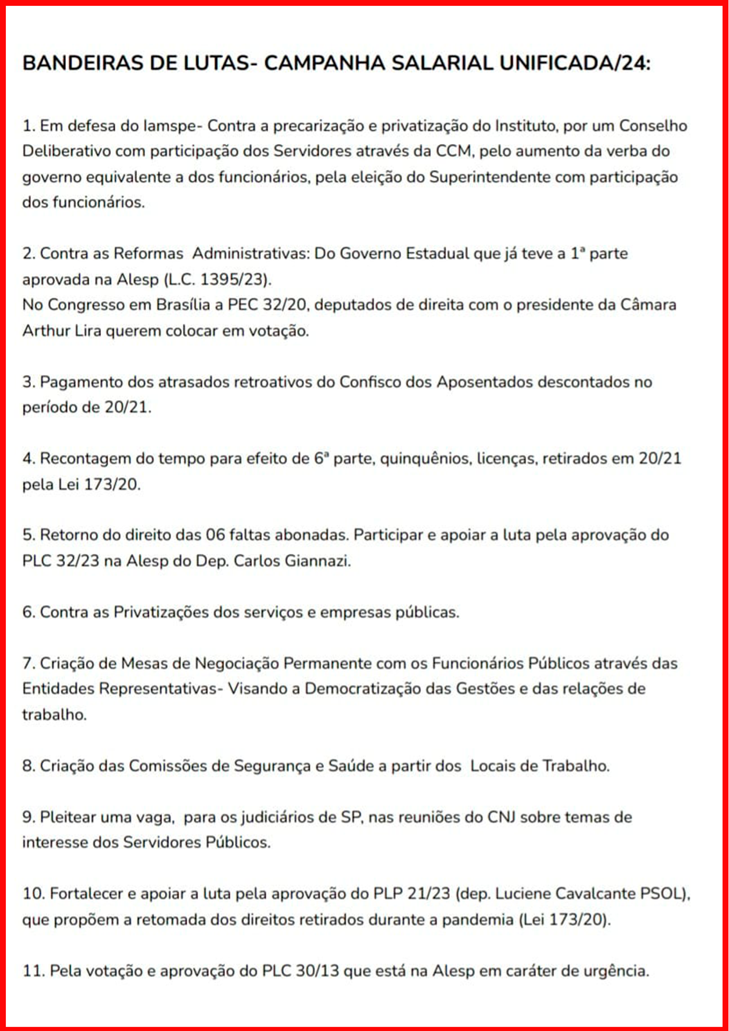 Categoria discute pré-pauta reivindicatória prioritária para 2024 e suas bandeiras de lutas