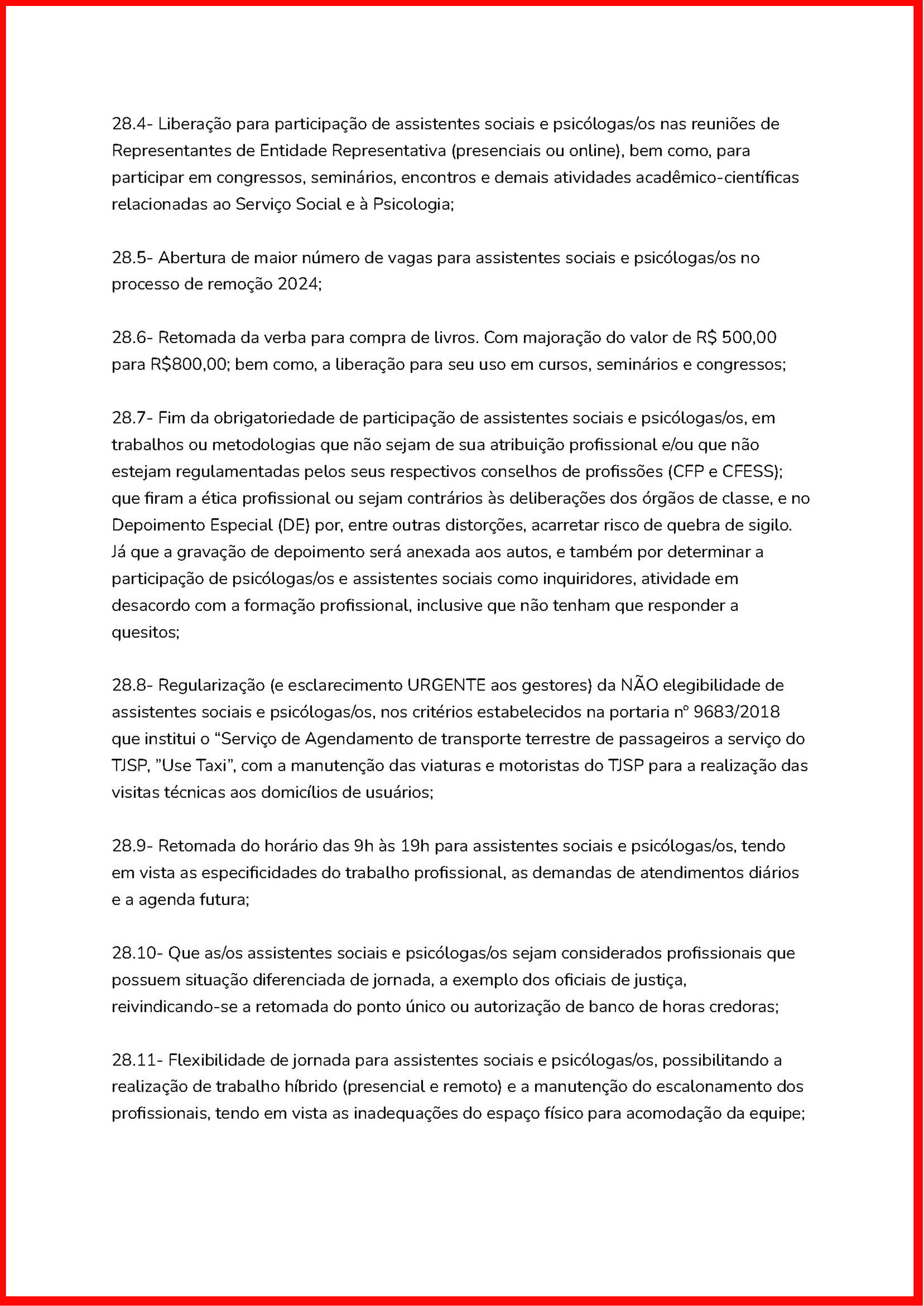 Categoria discute pré-pauta reivindicatória prioritária para 2024 e suas bandeiras de lutas