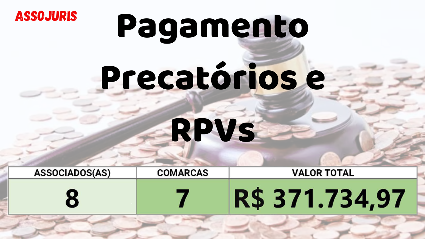 Pagamento – Precatórios e RPVs