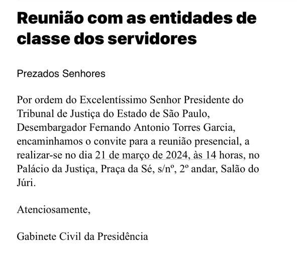 Data base 2024 e demais itens da pauta reivindicatória