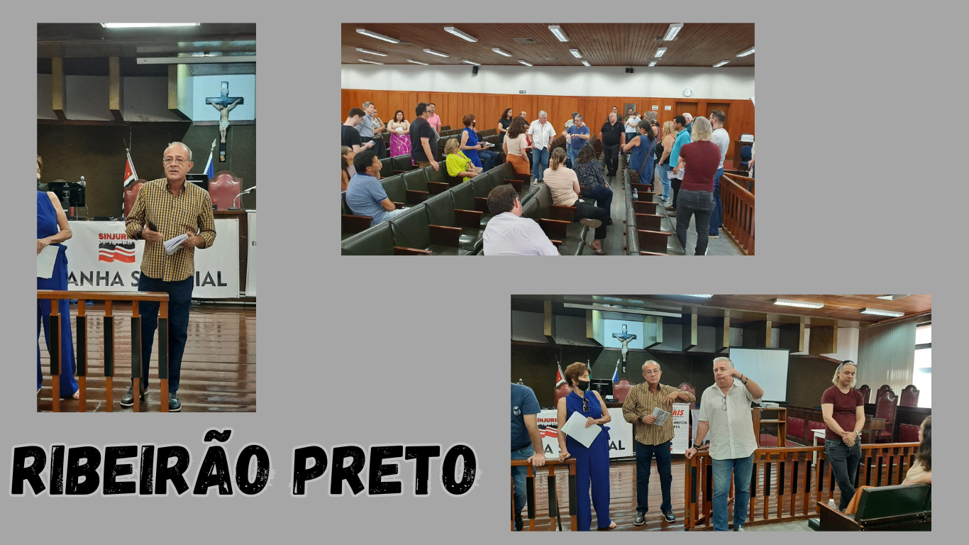 QUARTAS DE LUTA – Contra o descaso do TJ