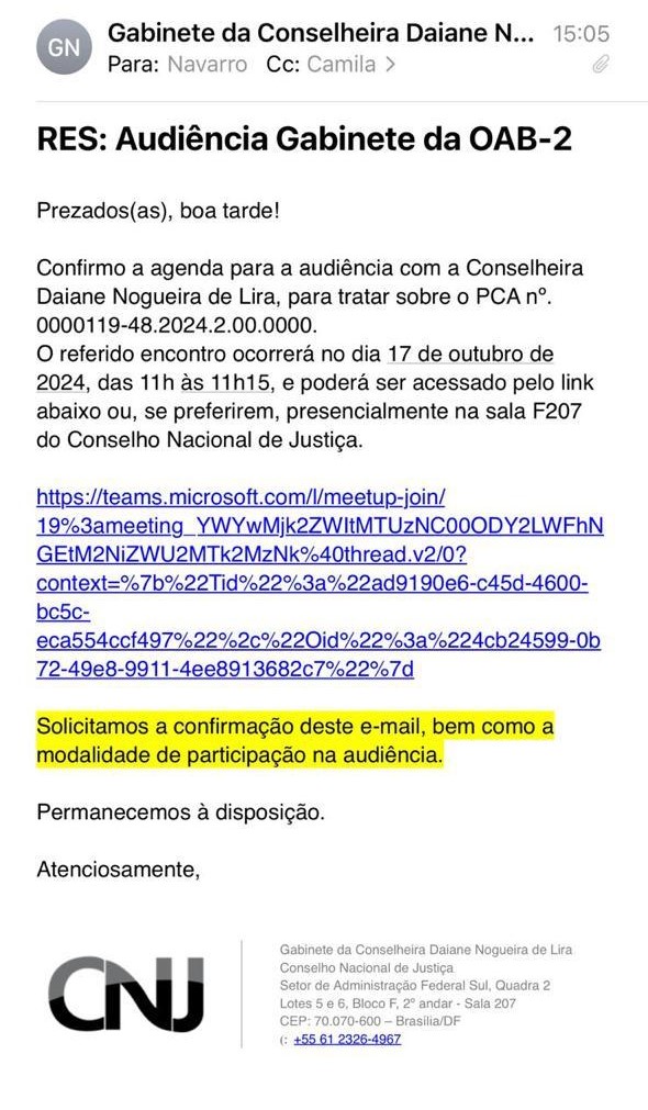 PCA n. 0000119-48.2024.2.00.0000- Oficiais de Justiça- Assojuris – Cnj – Audiência