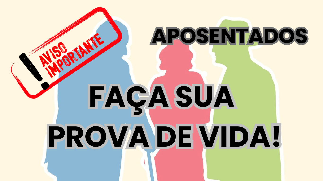 APOSENTADOS E PENSIONISTAS!